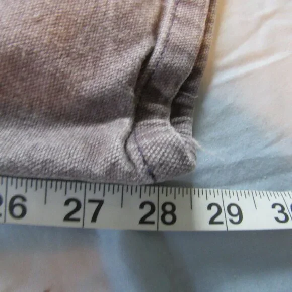 Womens Dovetail Workwear Double Knee Work Pants Sz 16/30 Brown - Picture 8 of 8